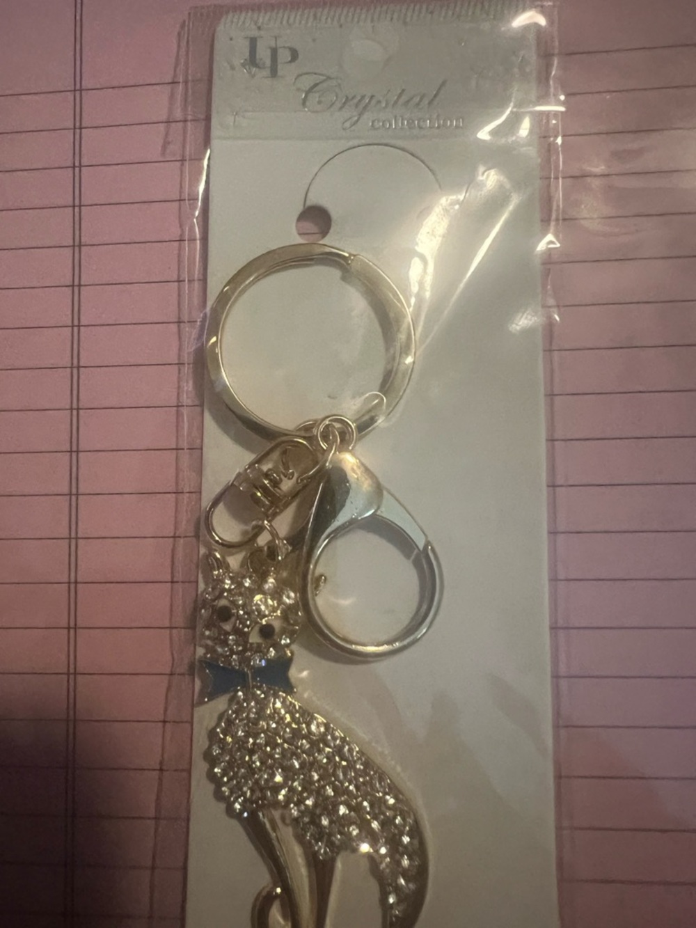 KEY CHAIN UP COLLECTION JEWELRY ELEGANT CAT/W CLAW CLAMP NIP - Picture 3 of 3